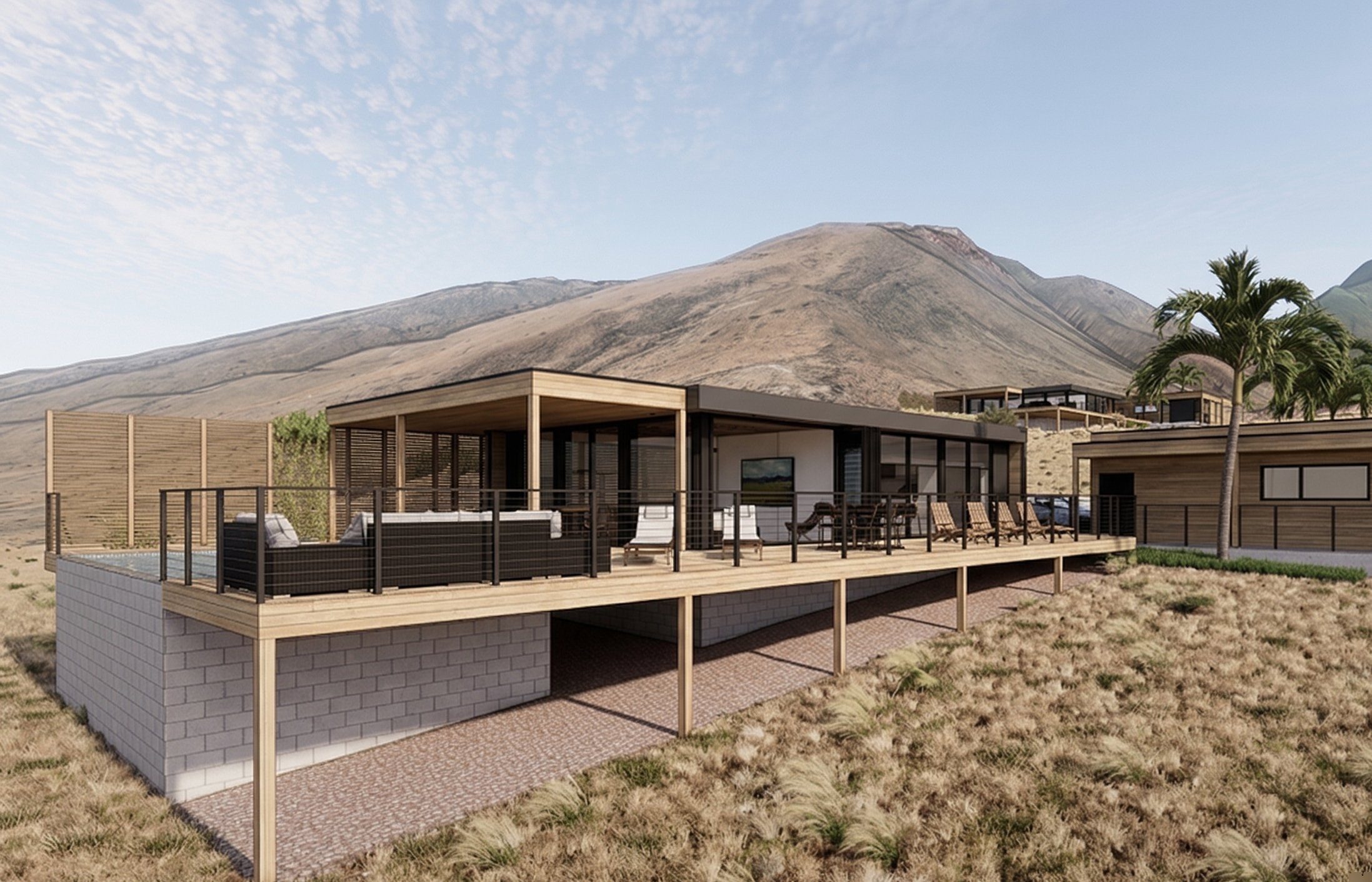 Honomobo HO3 on Maui hillside